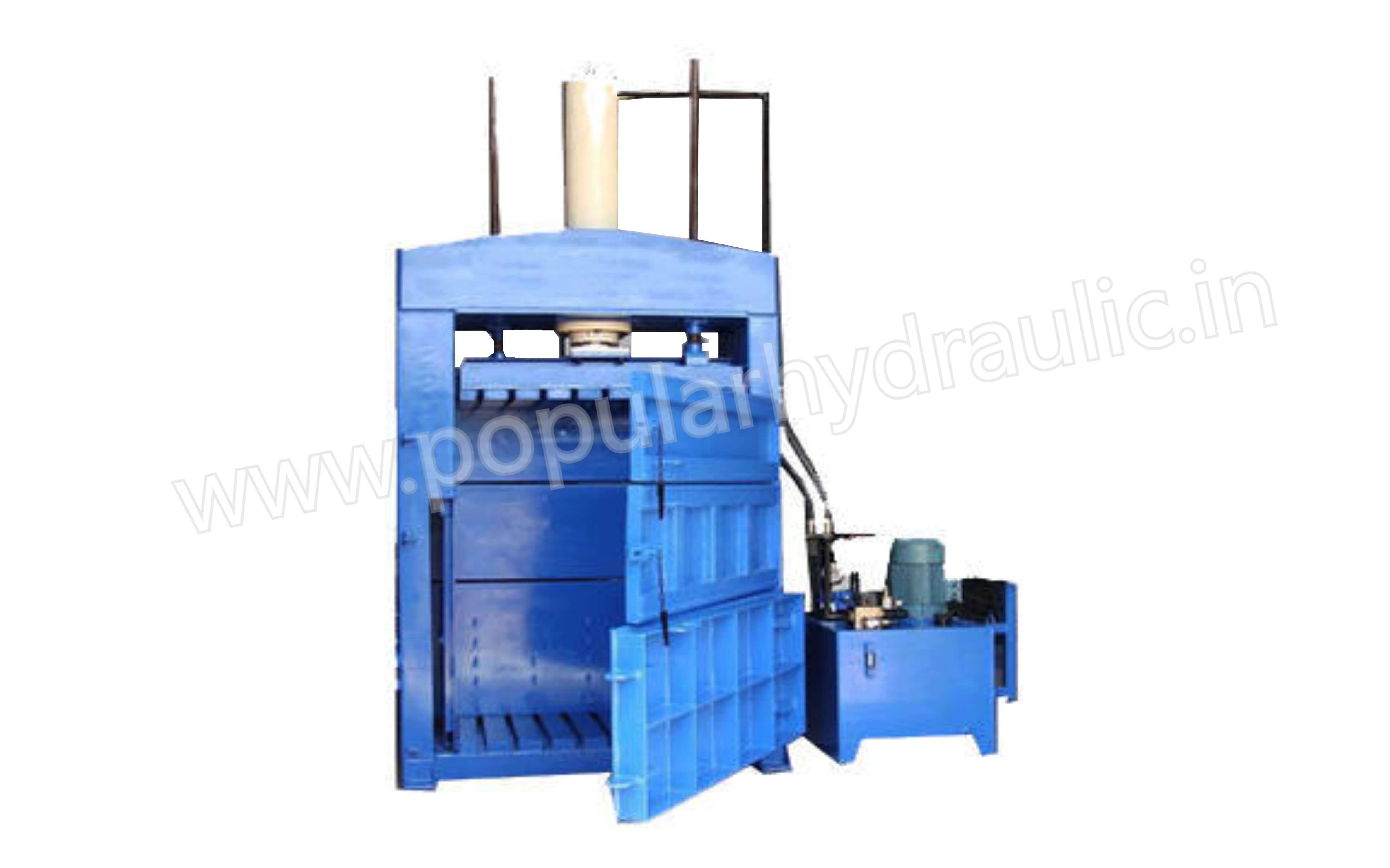  VERTICAL SINGLE BOX BALING PRESS 