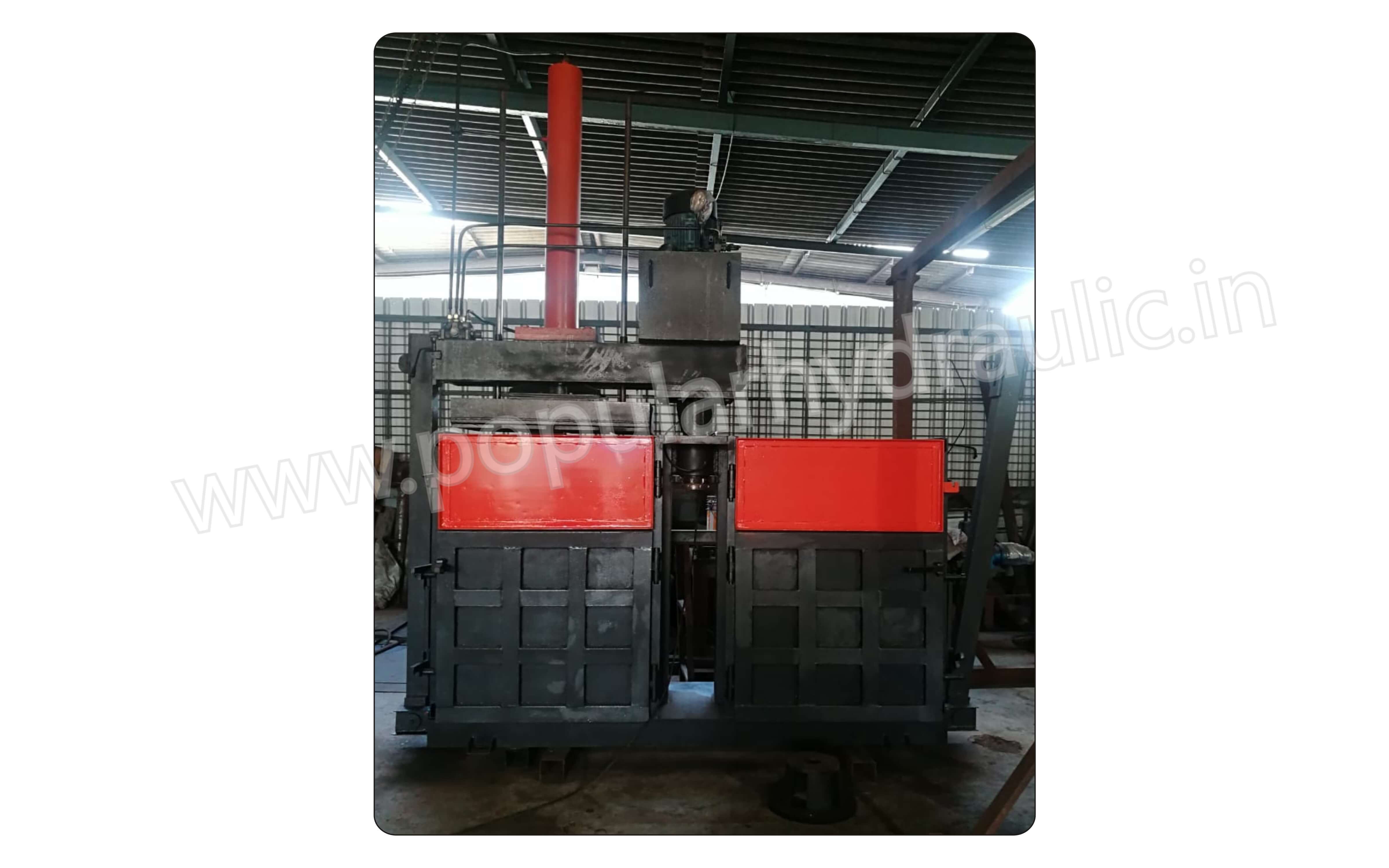 VERTICAL DOUBLE BOX BALING PRESS