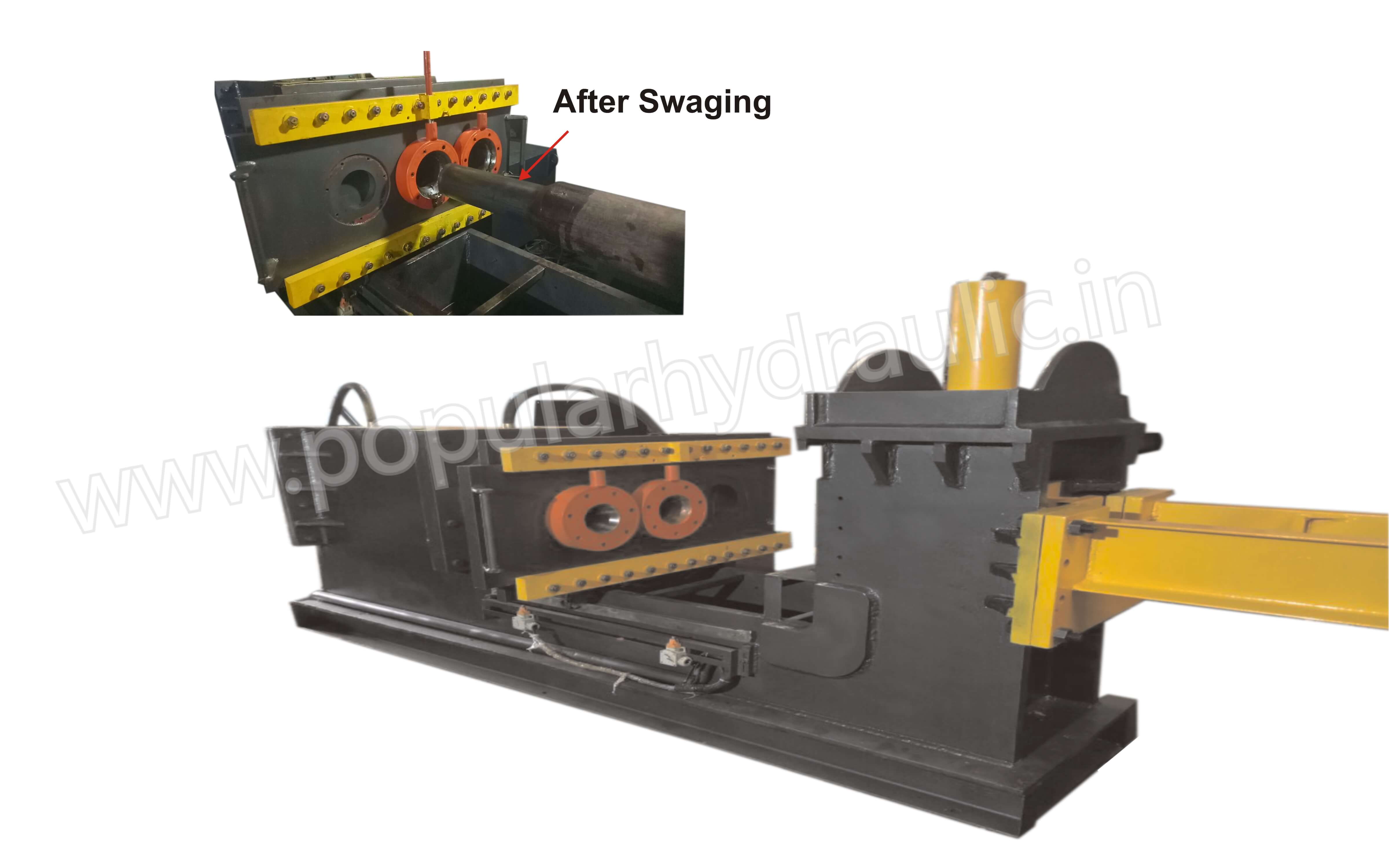Pole Swaging Machine