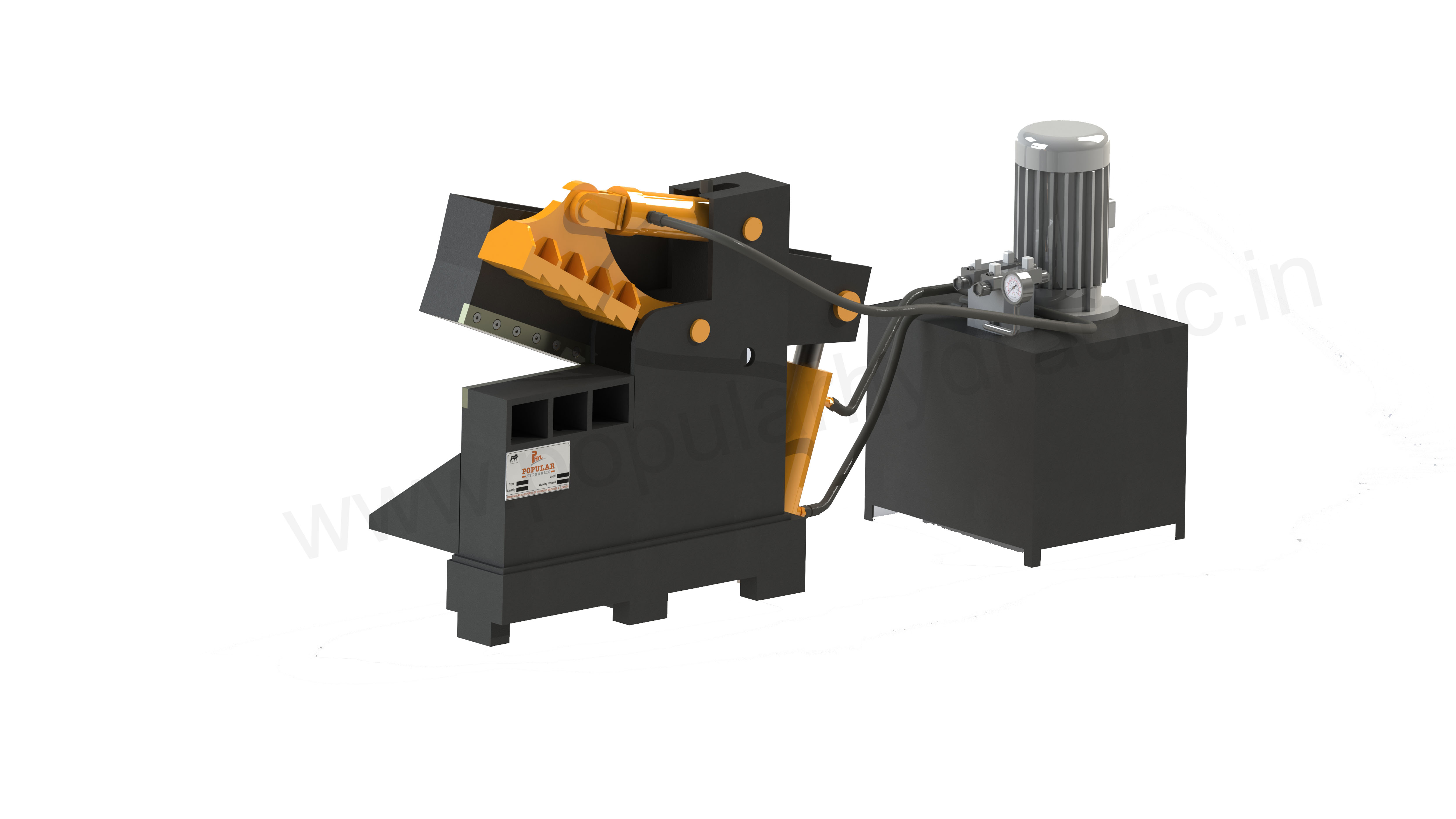 Metal Scrap Baling Press