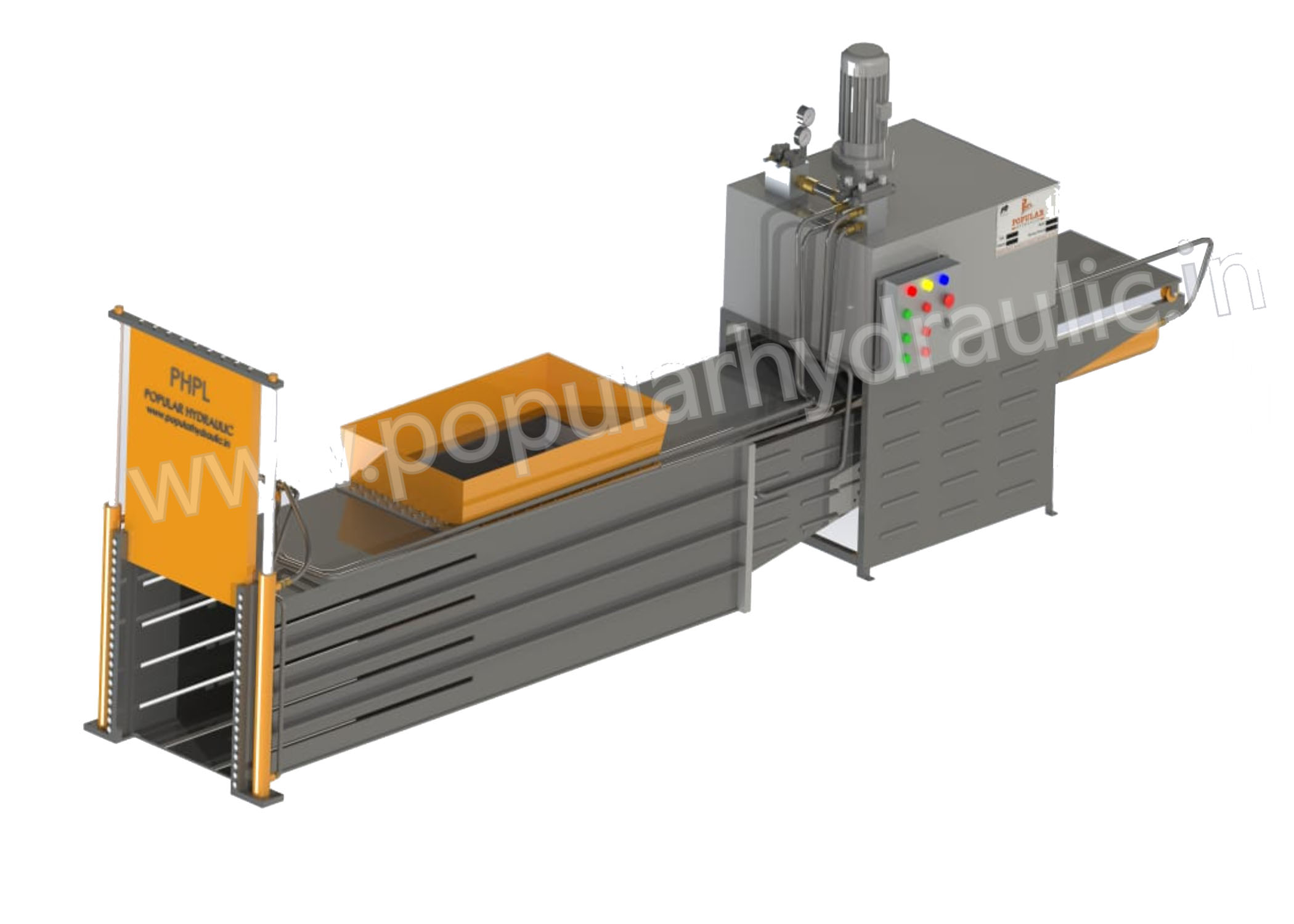 Metal Scrap Baling Press