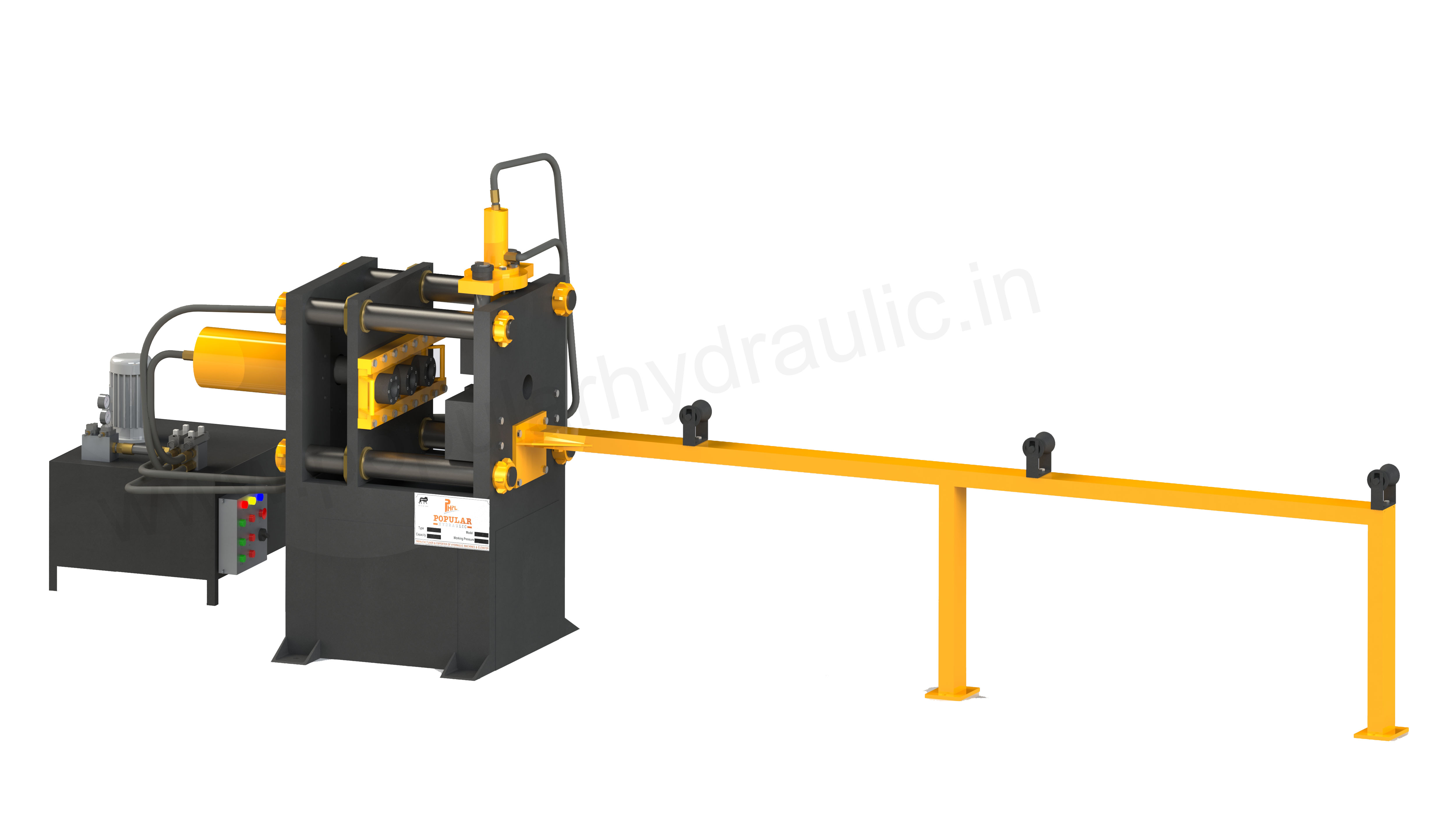 Pole Swaging Machine