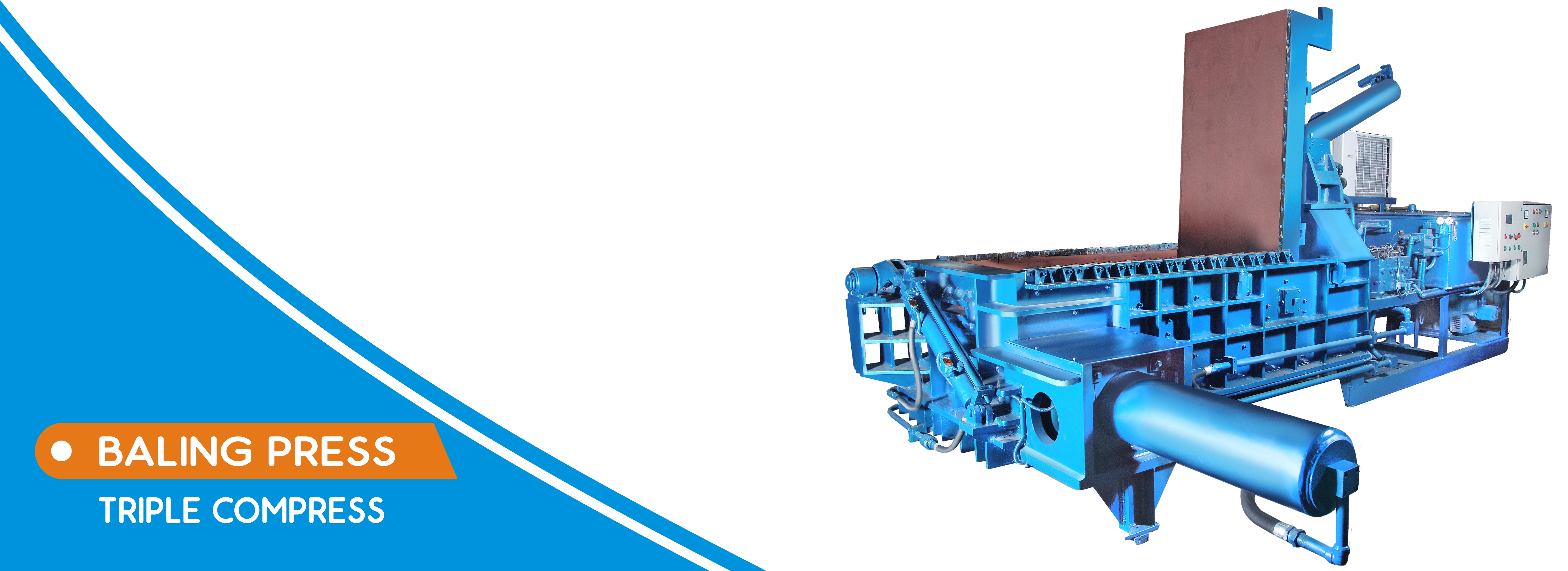 Non-Metal Scrap Baling Press